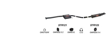 Redback Exhaust System for Holden Commodore (09/1997 - 08/2004), Statesman (06/1999 - 2004), Caprice (06/1999 - 07/2004) - Brixton 4x4 - Buy Online Now!